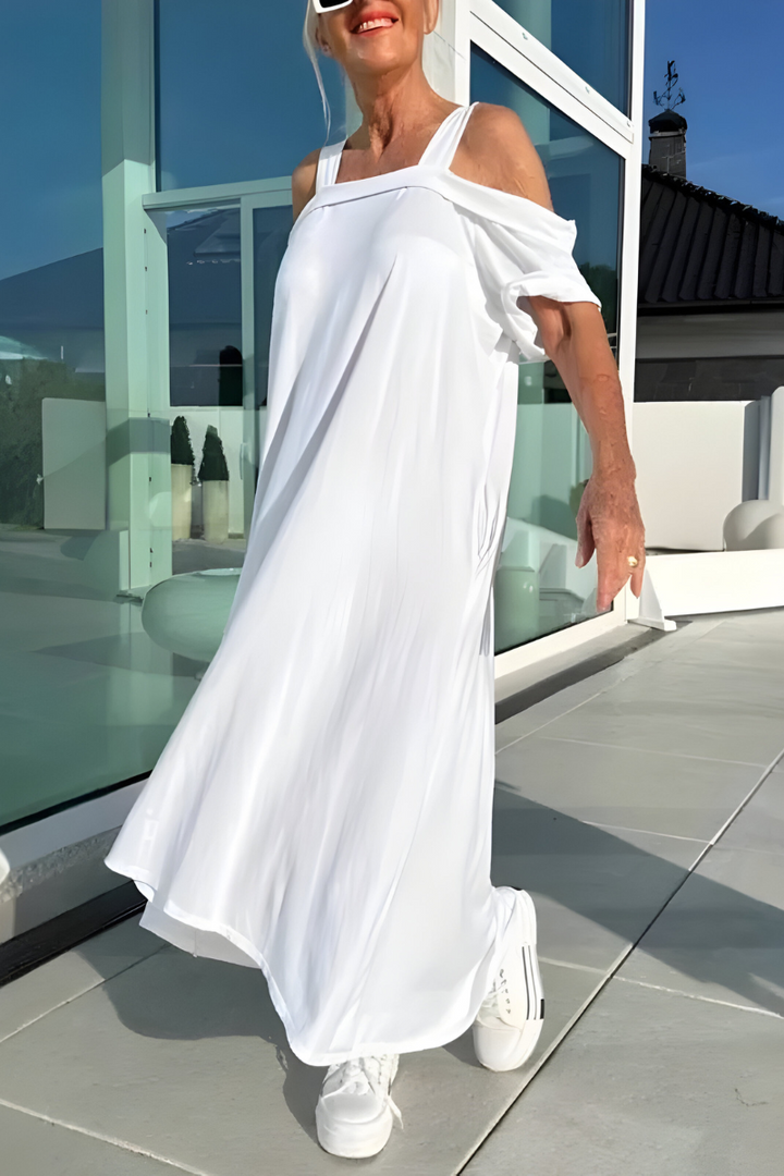 Claire | Off-Shoulder Long Summer Dress