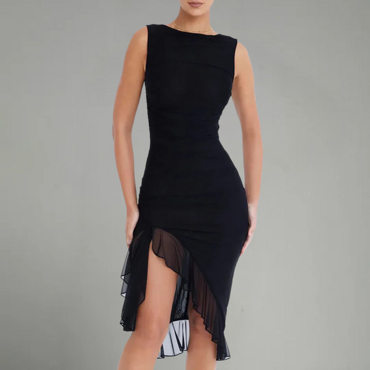 Charlotte - Ruffled Midi Dress