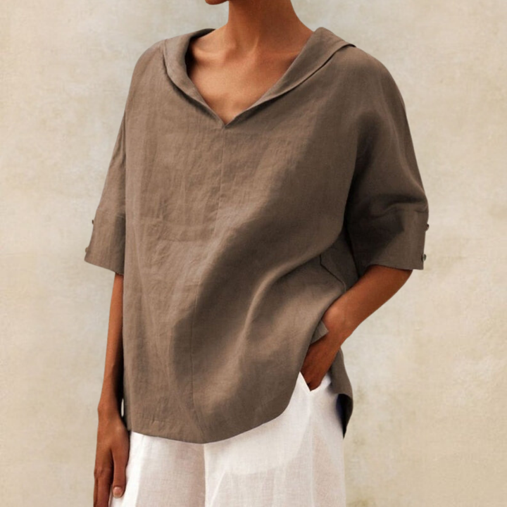 Phoebe™ | Oversized Cotton Shirt