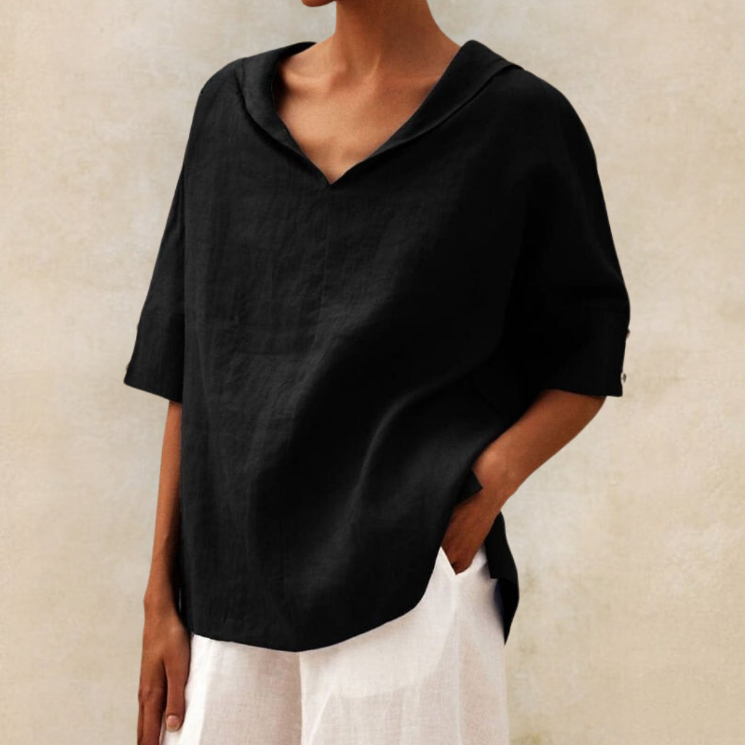 Phoebe™ | Oversized Cotton Shirt