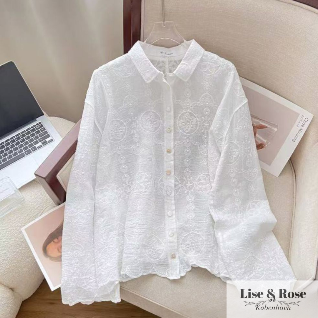 Helen | Elegant Long-Sleeve Shirt