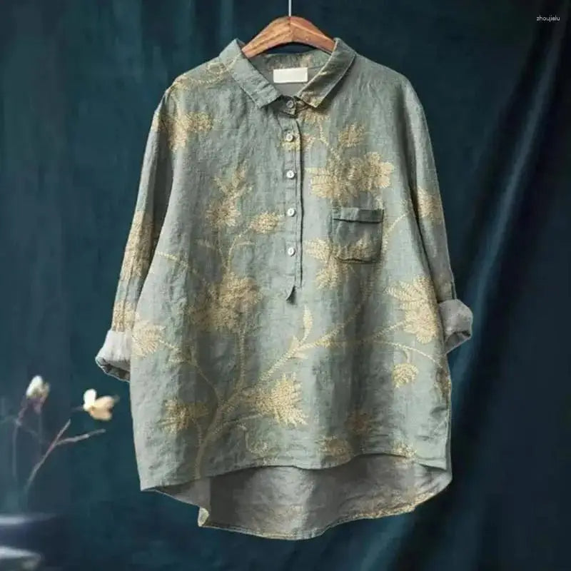 Sophina™ | Vintage Cotton Shirt
