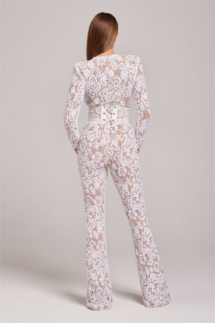 Alma | Elegant Lace Jumpsuit