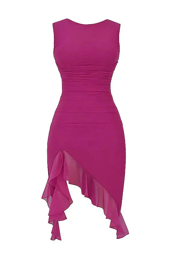 Charlotte - Ruffled Midi Dress