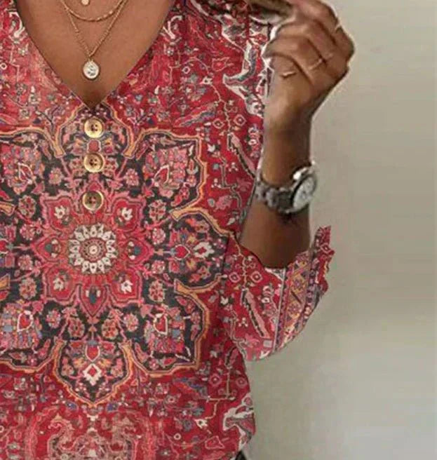 Karina™ | Vintage Boho Blouse